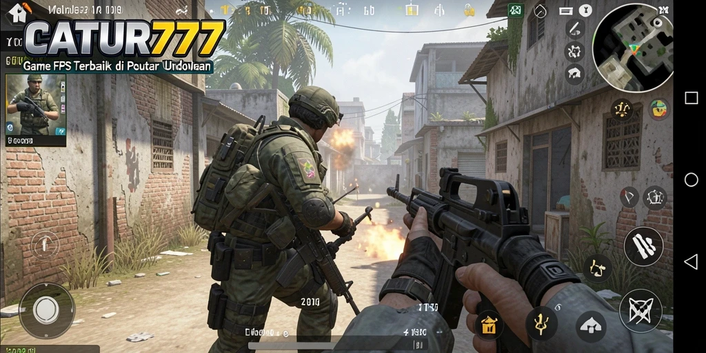 Tangkapan layar gameplay <strong>CATUR777</strong> yang menampilkan aksi pertarungan intens.