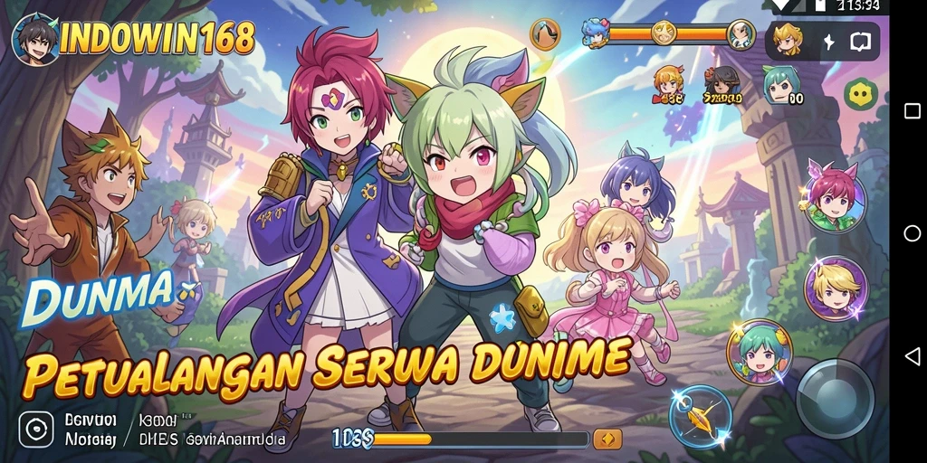 Tangkapan layar menunjukkan gameplay mendebarkan di INDOWIN168.