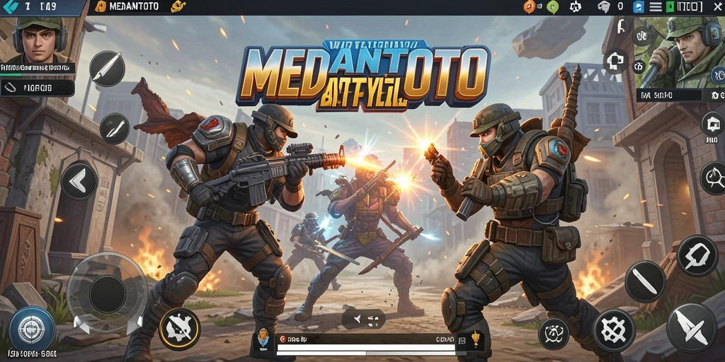 Tampilan gameplay seru dan mendebarkan di MEDANTOTO.