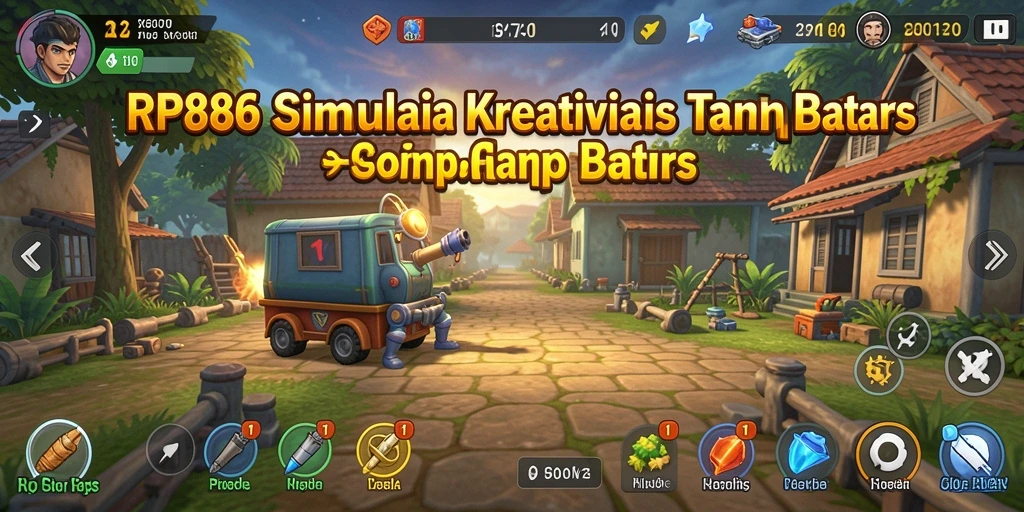 Tampilan gameplay RP886 yang menarik dan interaktif.
